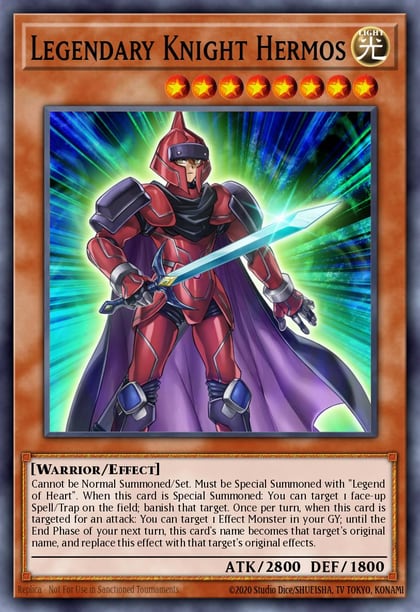 Legendary Knight Hermos, Dragons of Legend 2 DRL2-EN008