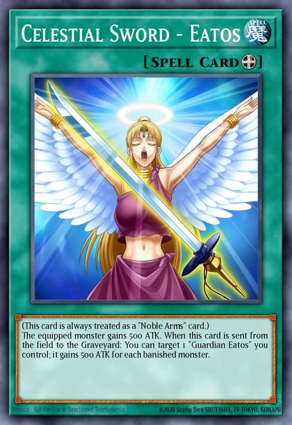 Celestial Sword - Eatos, Dragons of Legend DRLG-EN011