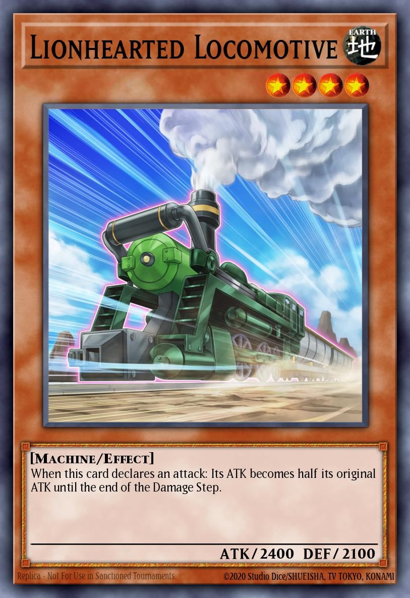 Lionhearted Locomotive, Dragons of Legend DRLG-EN036