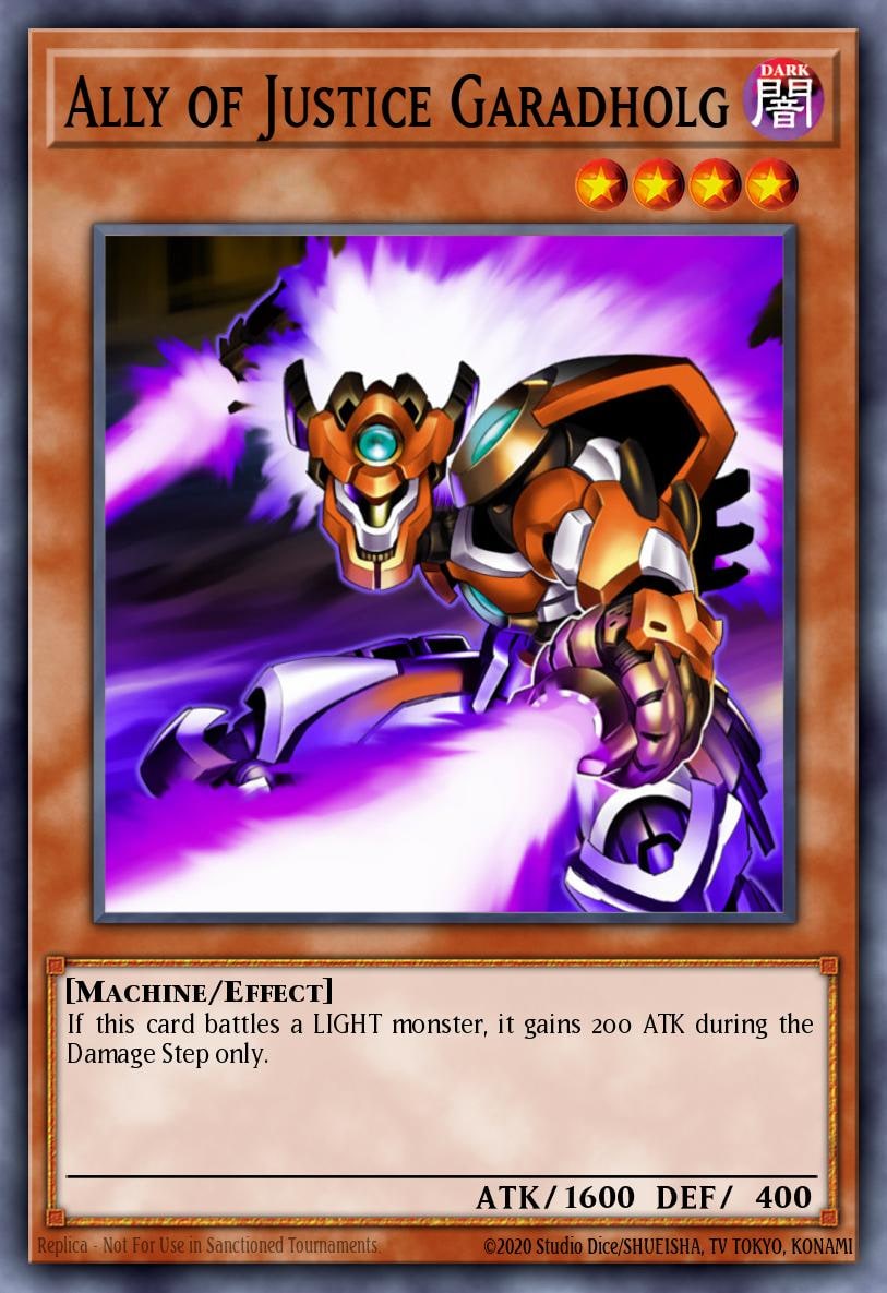 Ally of Justice Garadholg, Duel Terminal 1 DT01-EN024