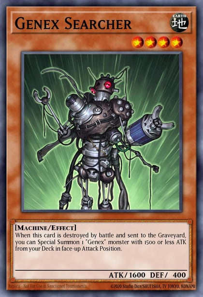 Genex Searcher, Duel Terminal 1 DT01-EN062