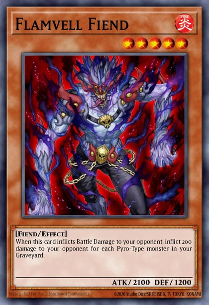 Flamvell Fiend, Duel Terminal 1 DT01-EN072