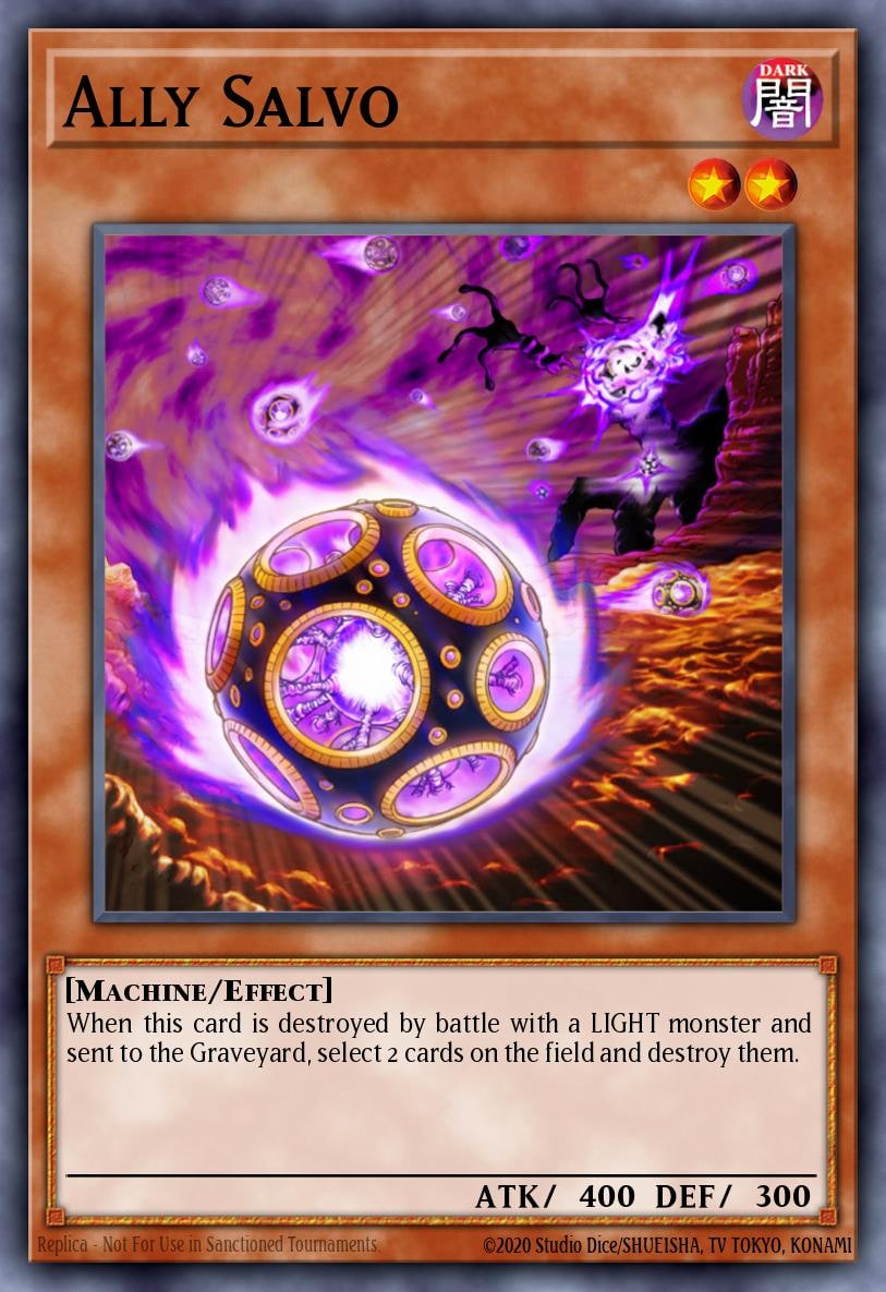 Ally Salvo, Duel Terminal 1 DT01-EN077