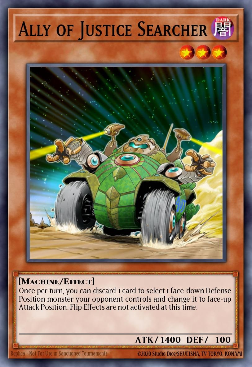 Ally of Justice Searcher, Duel Terminal 2 DT02-EN025