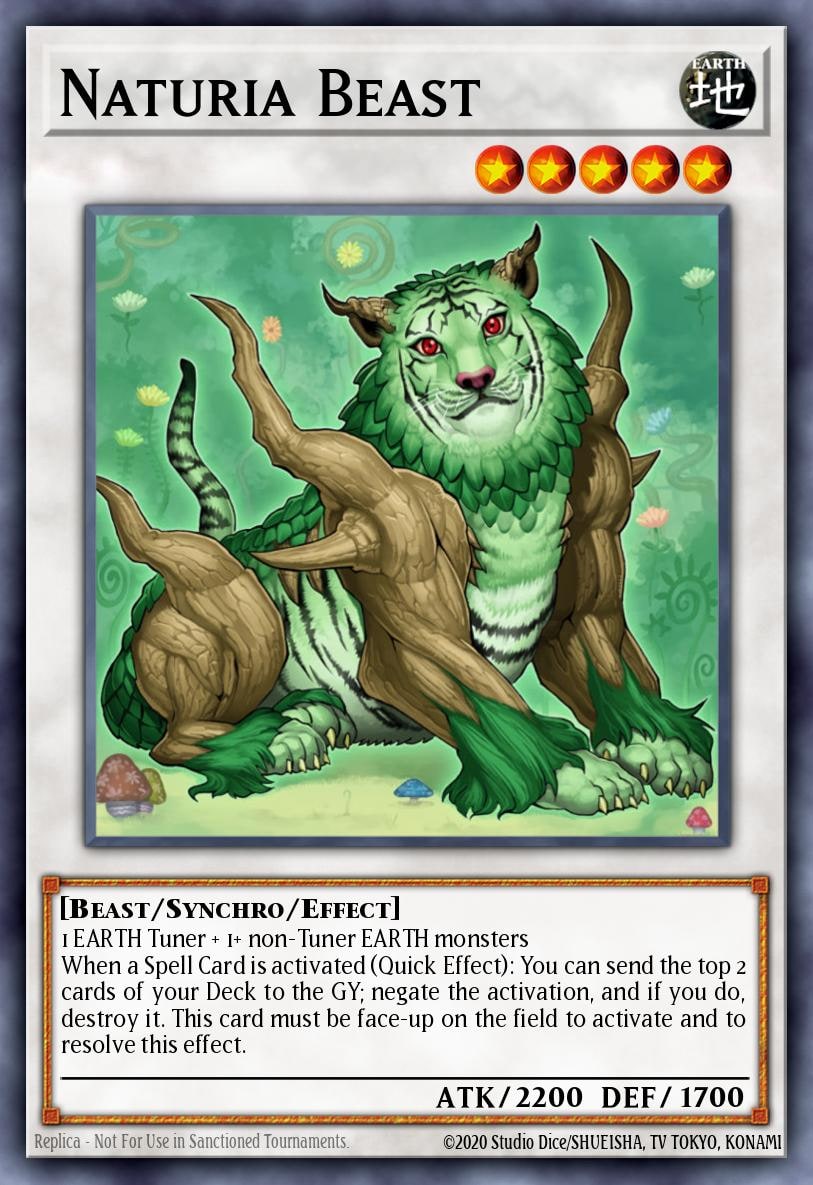 Naturia Beast, Duel Terminal 2 DT02-EN032