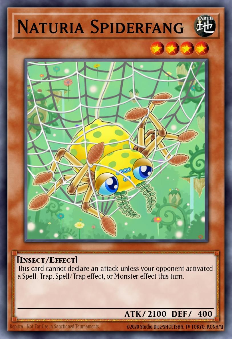 Naturia Spiderfang, Duel Terminal 2 DT02-EN070