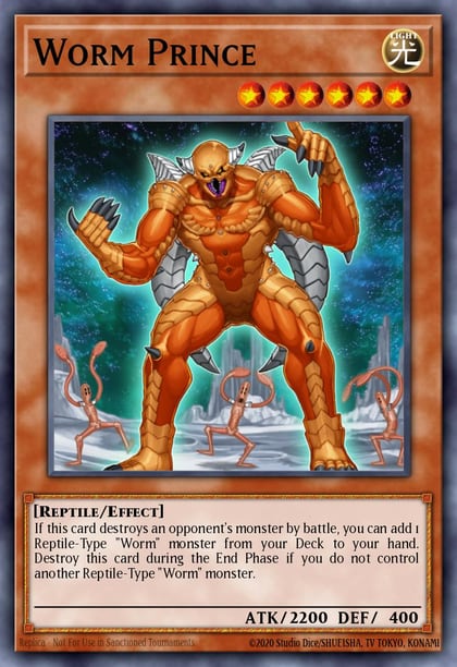 Worm Prince, Duel Terminal 2 DT02-EN083