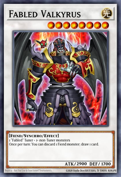 Fabled Valkyrus, Duel Terminal 2 DT02-EN086
