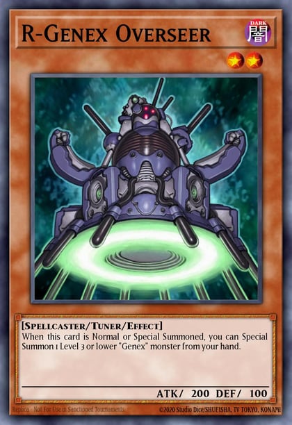 R-Genex Overseer, Duel Terminal 3 DT03-EN022