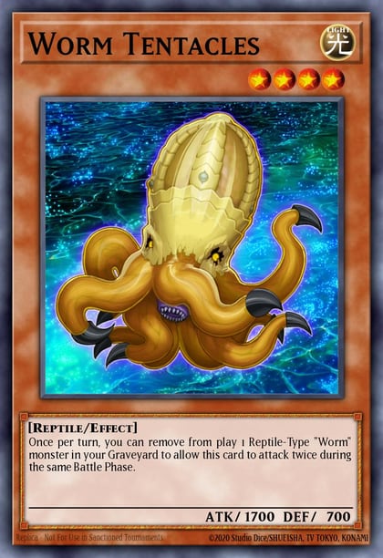 Worm Tentacles, Duel Terminal 3 DT03-EN030