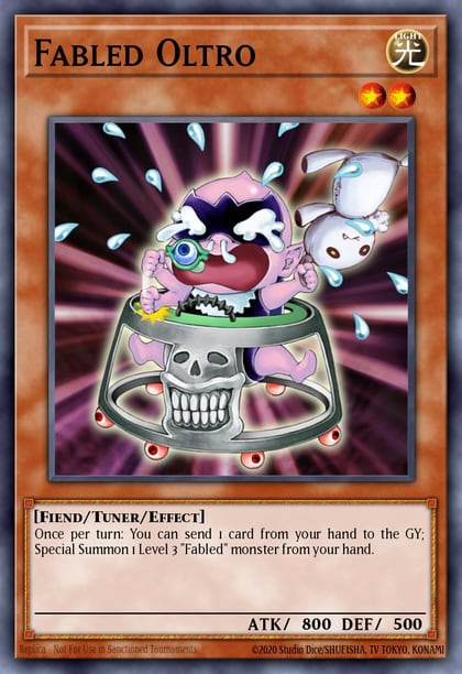 Fabled Oltro, Duel Terminal 3 DT03-EN066