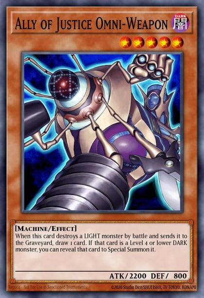 Ally of Justice Omni-Weapon, Duel Terminal 3 DT03-EN078
