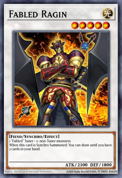 Fabled Ragin, Duel Terminal 3 DT03-EN088