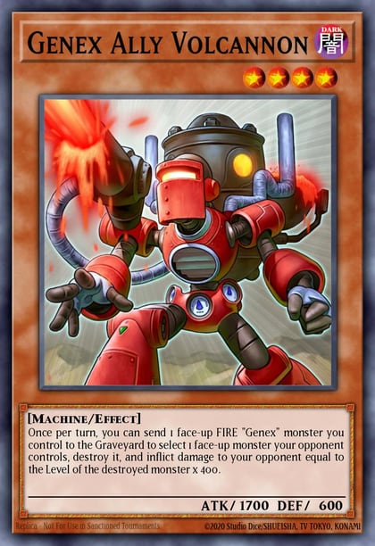 Genex Ally Volcannon, Duel Terminal 4 DT04-EN014