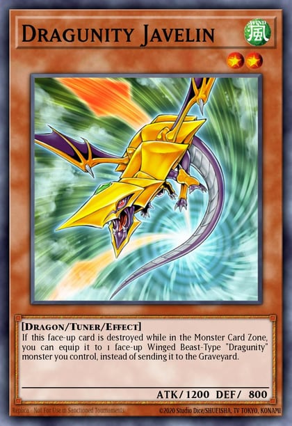 Dragunity Javelin, Duel Terminal 4 DT04-EN024