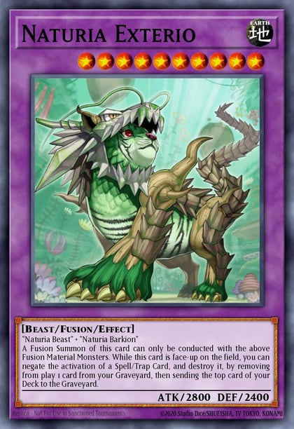 Naturia Exterio, Duel Terminal 4 DT04-EN085