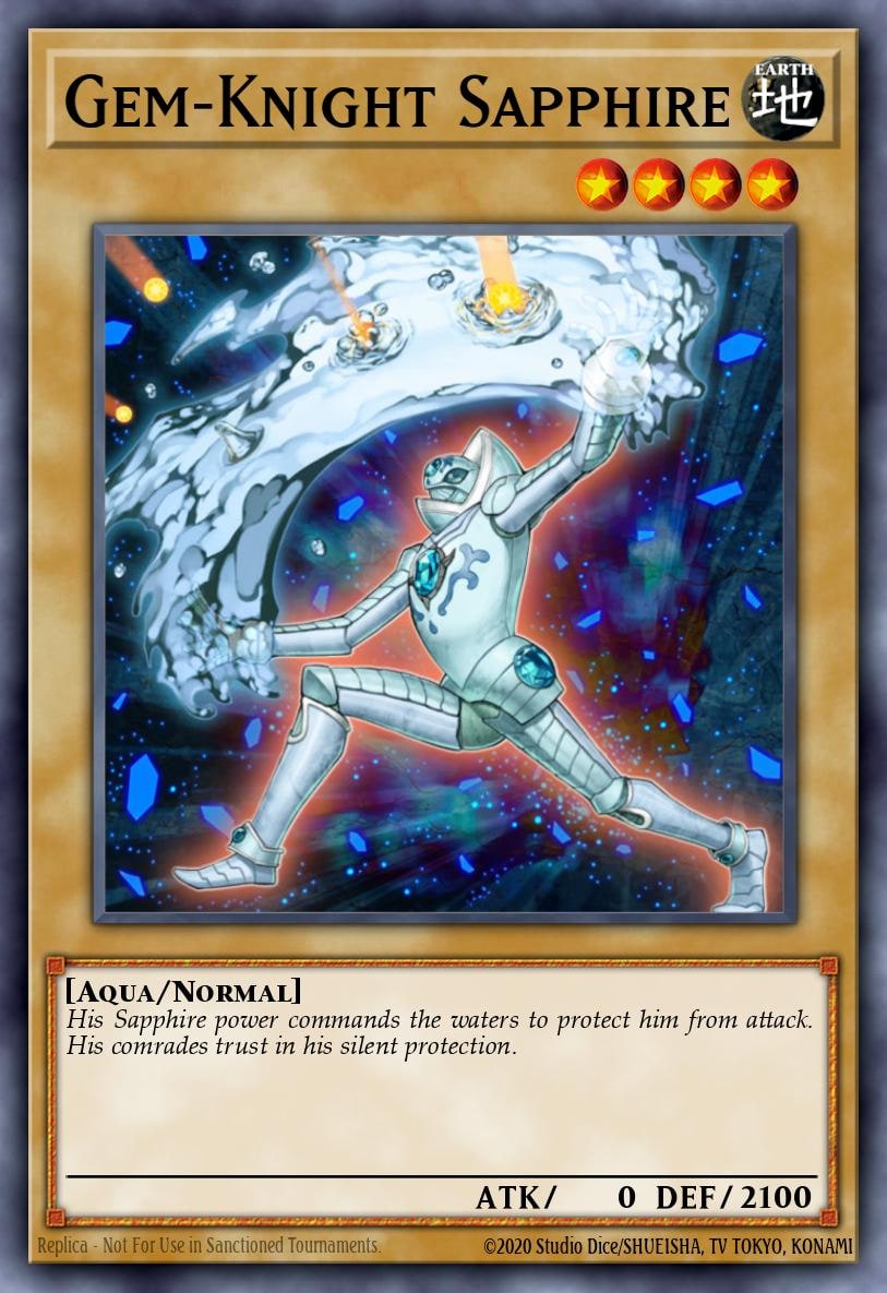 Gem-Knight Sapphire, Duel Terminal 5 DT05-EN017