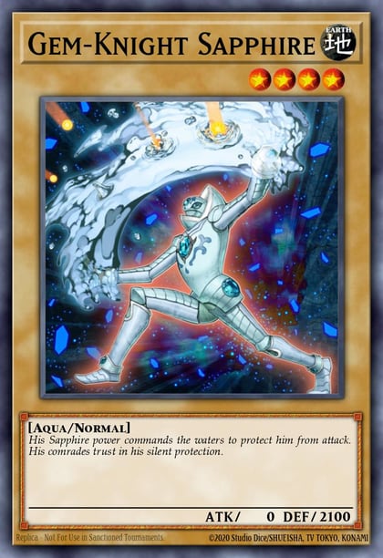 Gem-Knight Sapphire, Duel Terminal 5 DT05-EN017