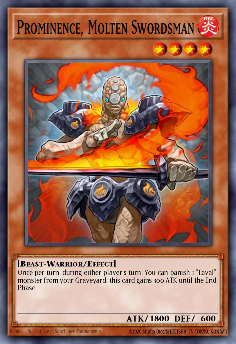 Prominence, Molten Swordsman, Duel Terminal 5 DT05-EN025