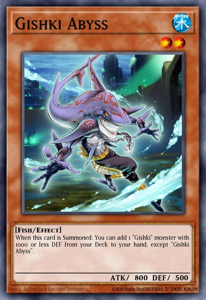Gishki Abyss, Duel Terminal 5 DT05-EN064