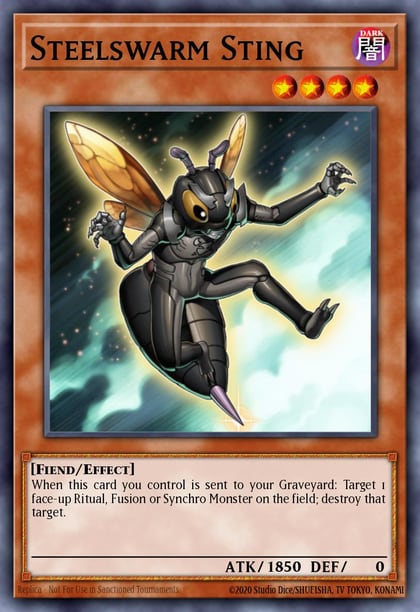 Steelswarm Sting, Duel Terminal 6 DT06-EN030