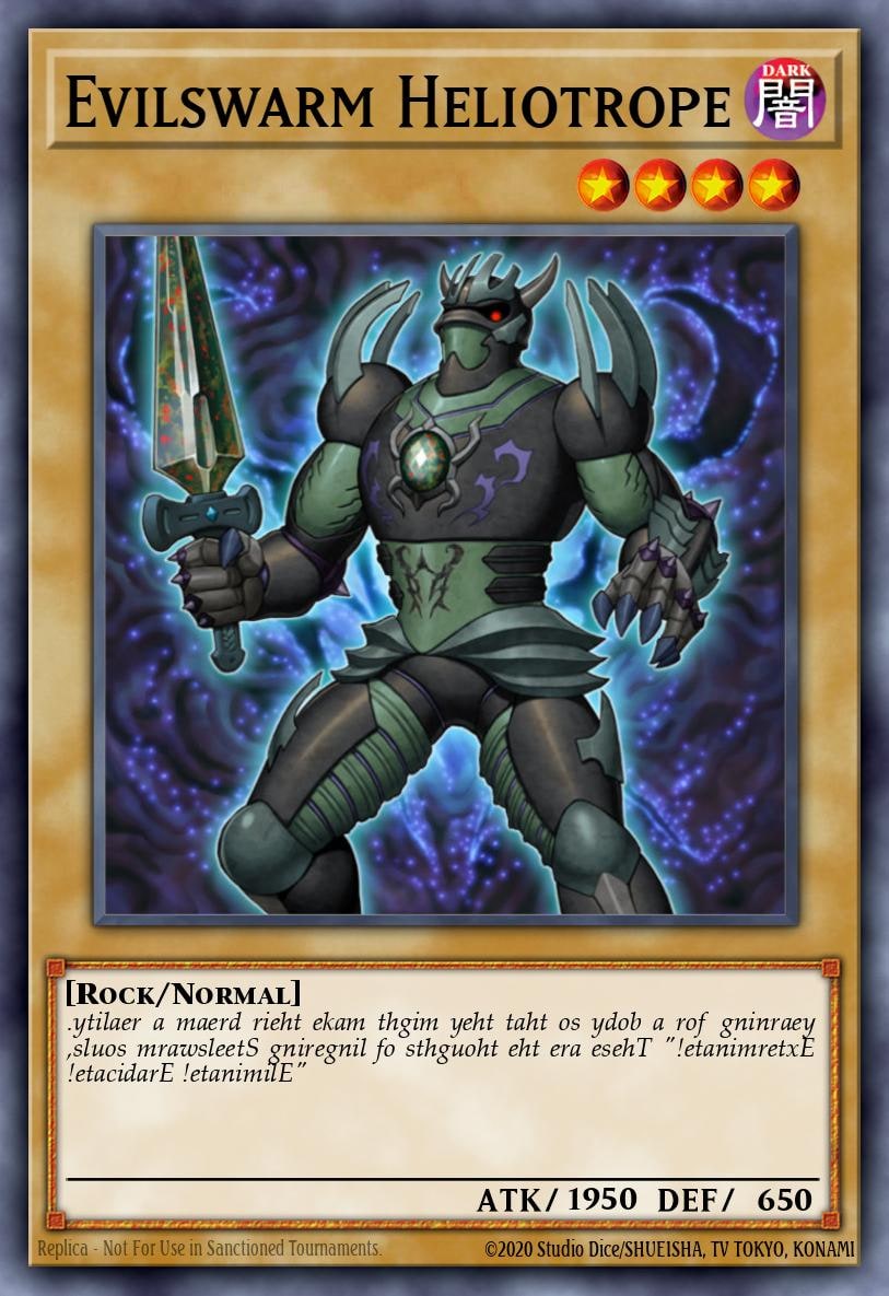 Evilswarm Heliotrope, Duel Terminal 7 DT07-EN024