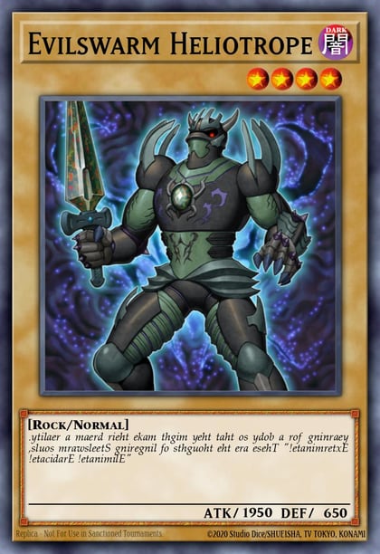 Evilswarm Heliotrope, Duel Terminal 7 DT07-EN024