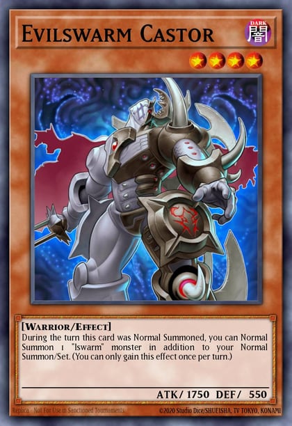 Evilswarm Castor, Duel Terminal 7 DT07-EN072