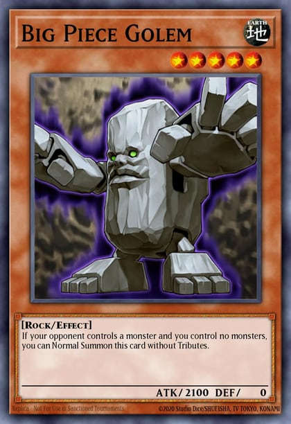 Big Piece Golem, Duel Terminal - Preview DTP1-EN023