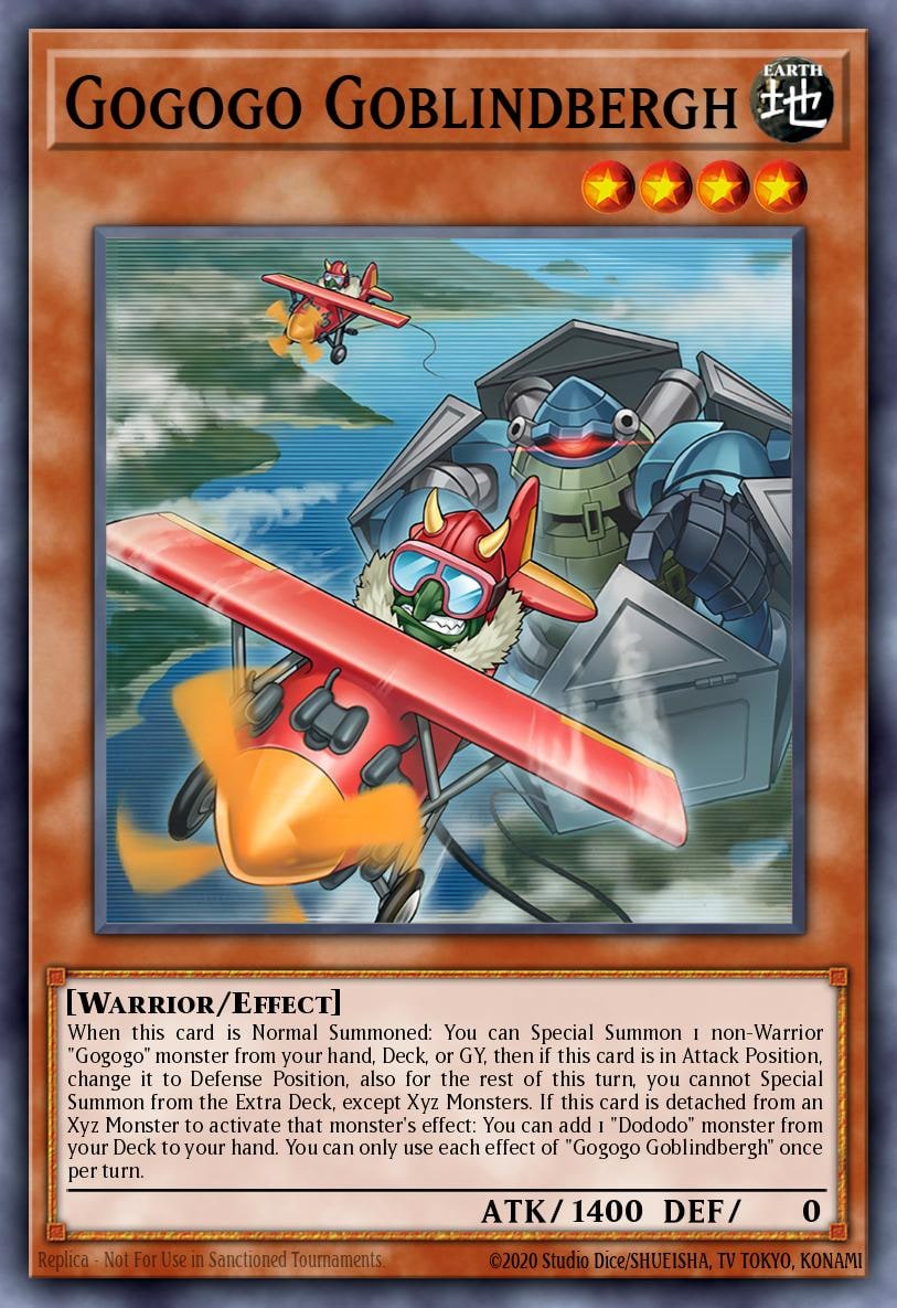 Gogogo Goblindbergh, Duelist's Advance DUAD-EN003