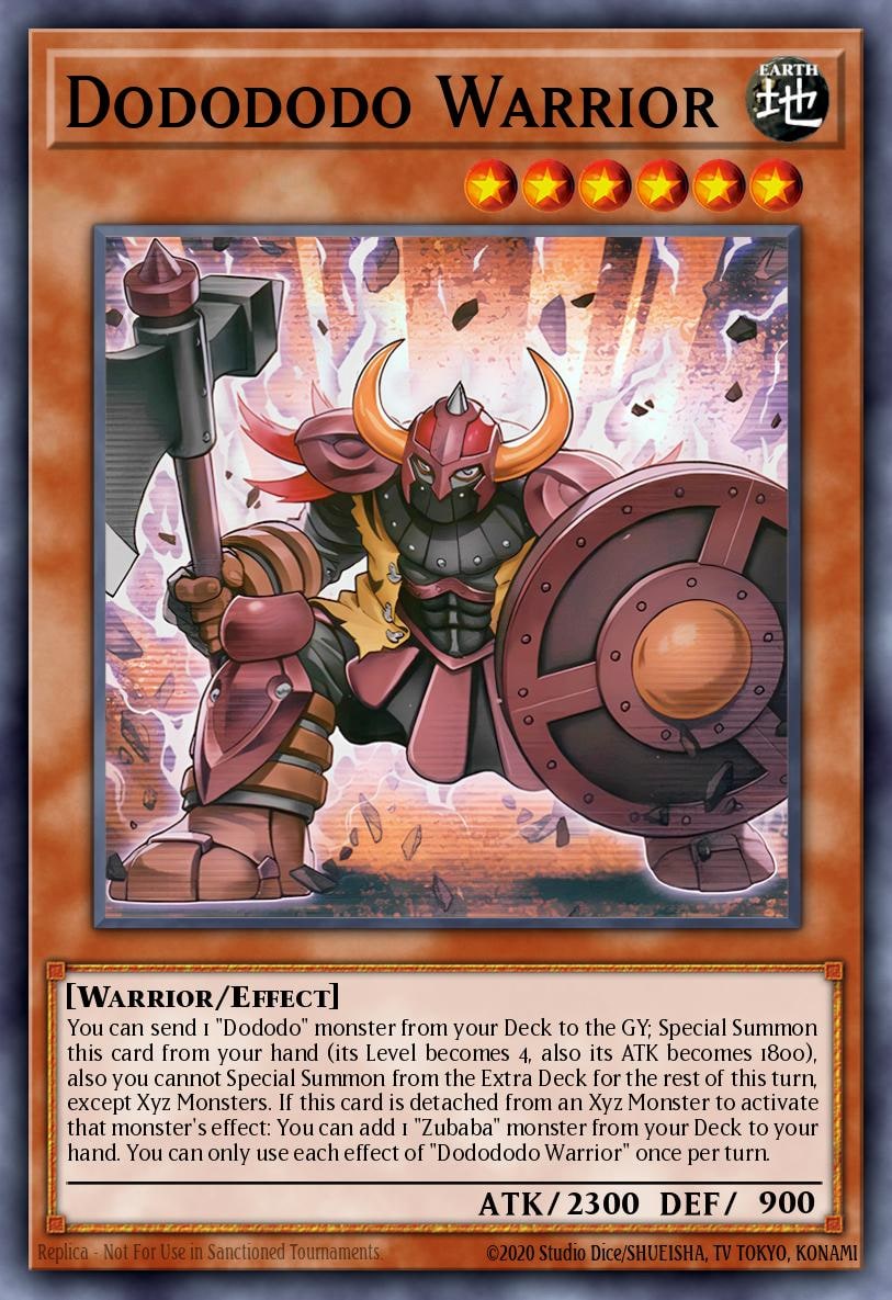 Dodododo Warrior, Duelist's Advance DUAD-EN004