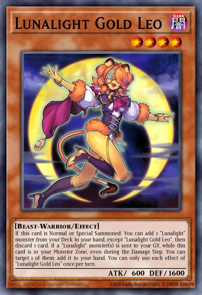 Lunalight Gold Leo, Duelist's Advance DUAD-EN005