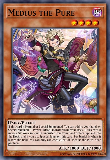 Medius the Pure, Duelist's Advance DUAD-EN008