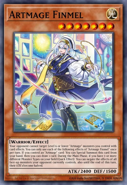 Artmage Finmel, Duelist's Advance DUAD-EN009