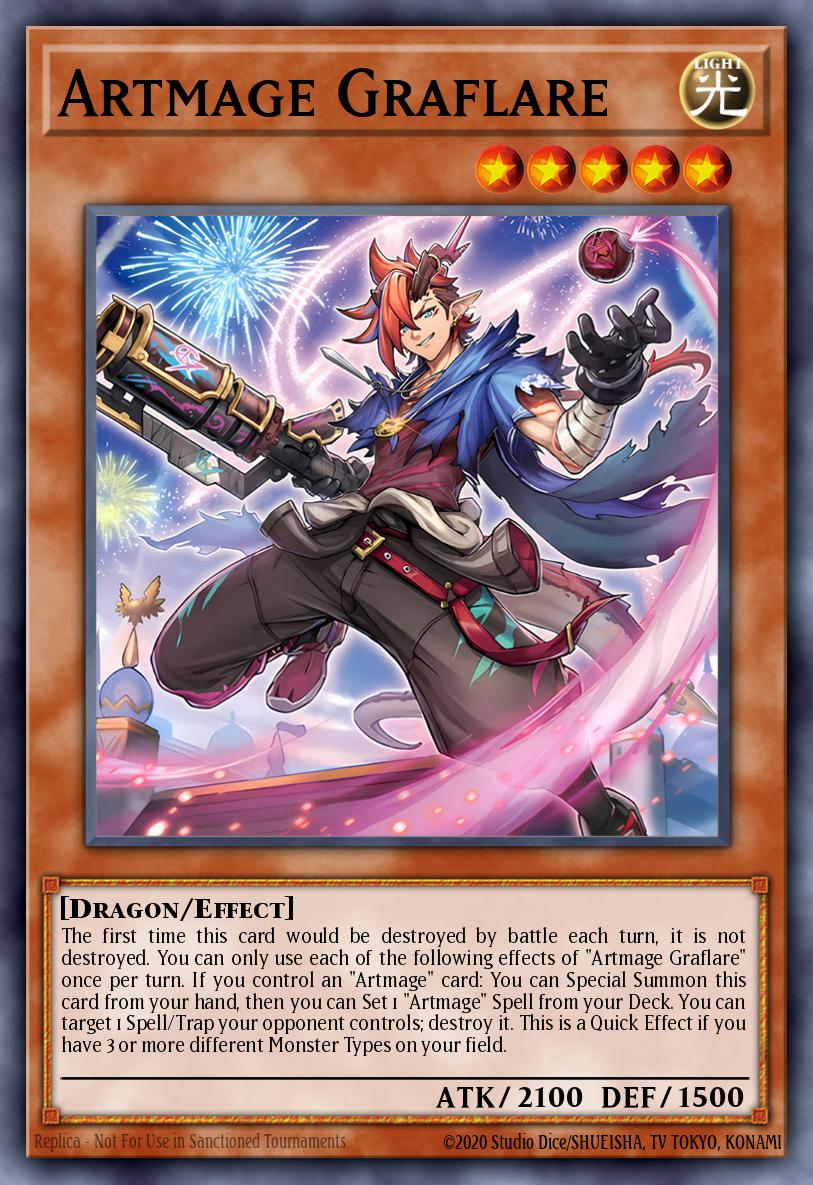 Artmage Graflare (Starlight Rare), Duelist's Advance DUAD-EN010