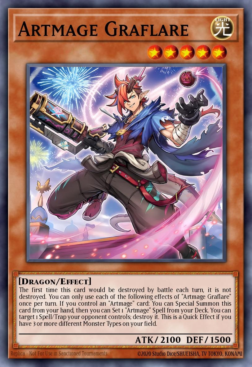 Artmage Graflare, Duelist's Advance DUAD-EN010