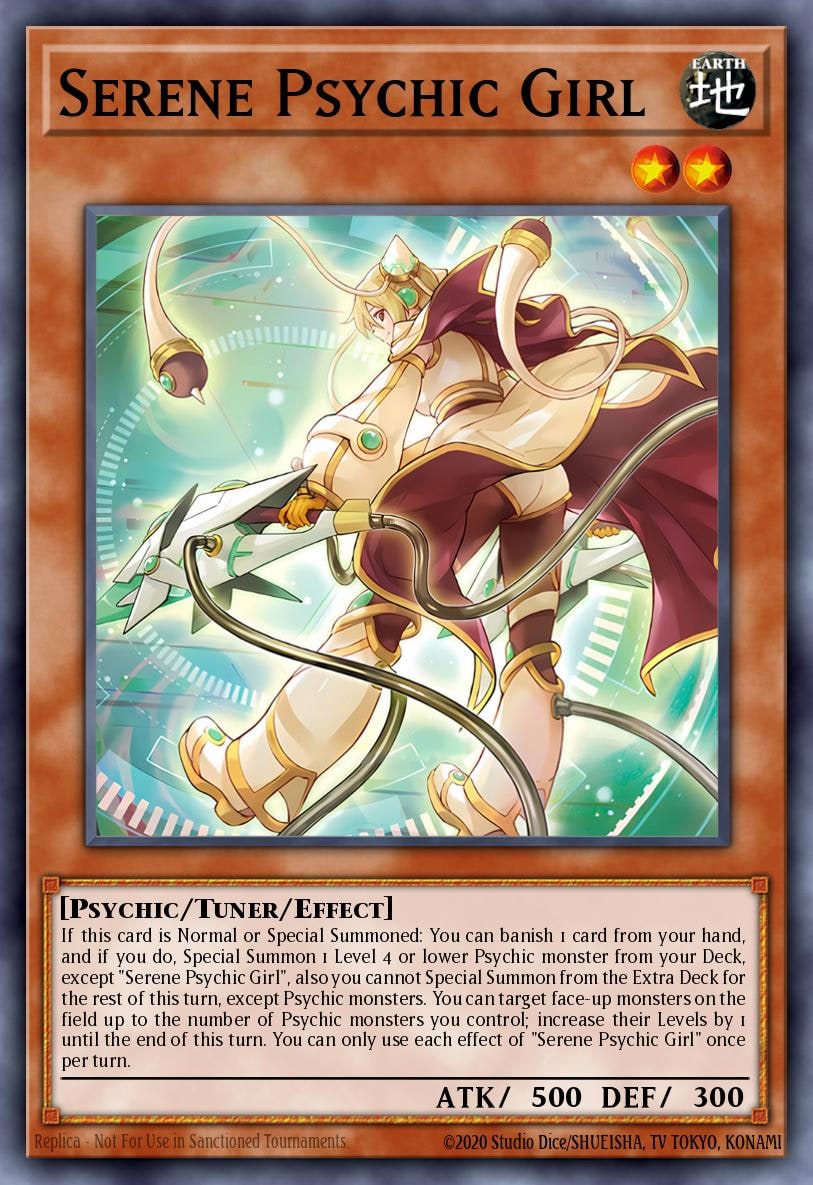 Serene Psychic Girl, Duelist's Advance DUAD-EN013