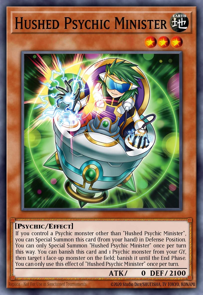 Hushed Psychic Minister, Duelist's Advance DUAD-EN014