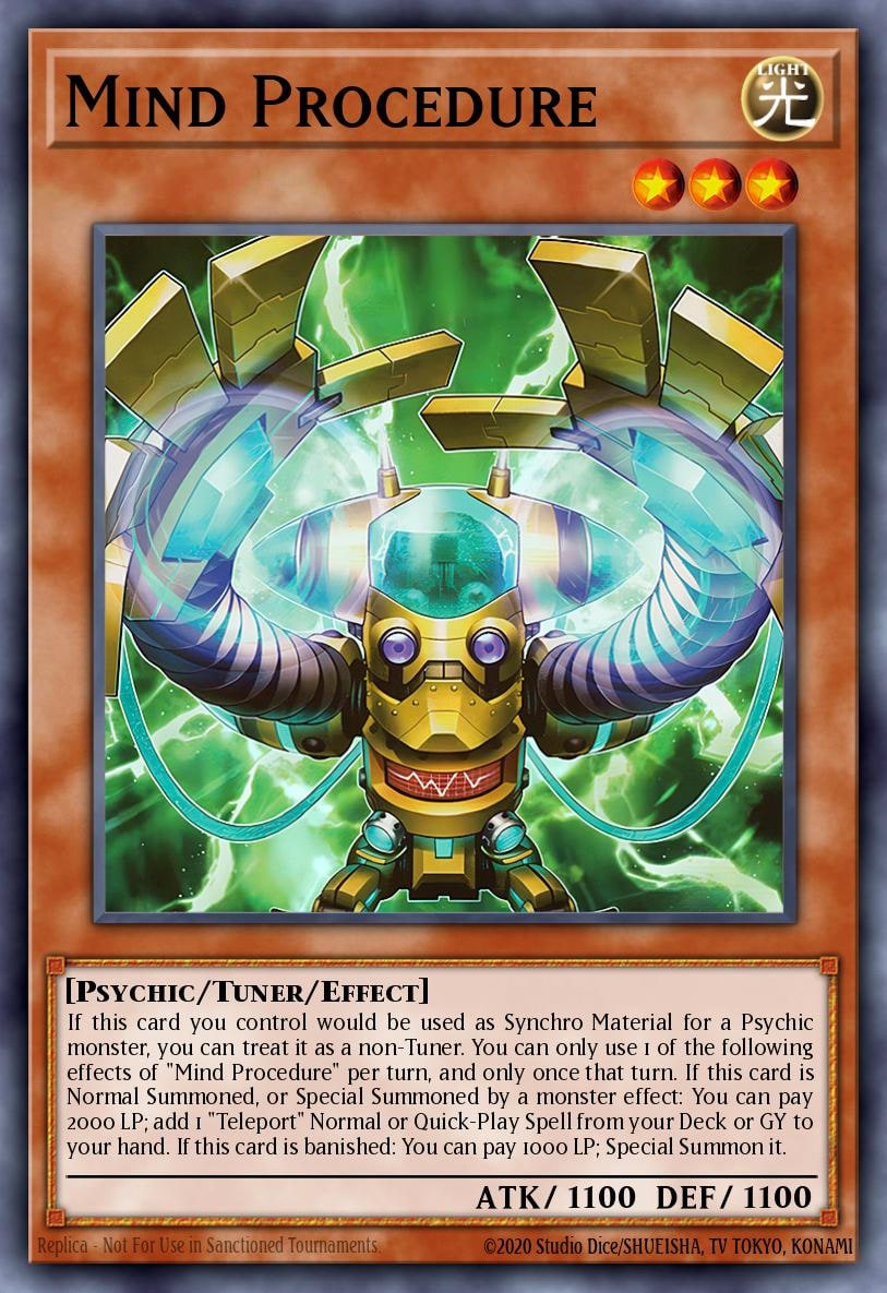 Mind Procedure, Duelist's Advance DUAD-EN015