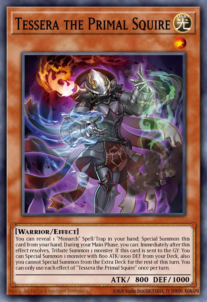 Tessera the Primal Squire, Duelist's Advance DUAD-EN018