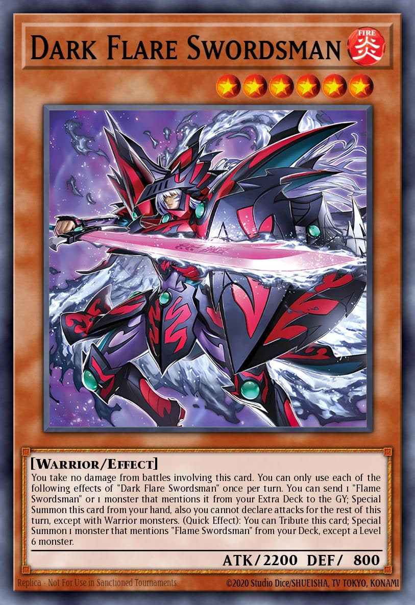 Dark Flare Swordsman, Duelist's Advance DUAD-EN019