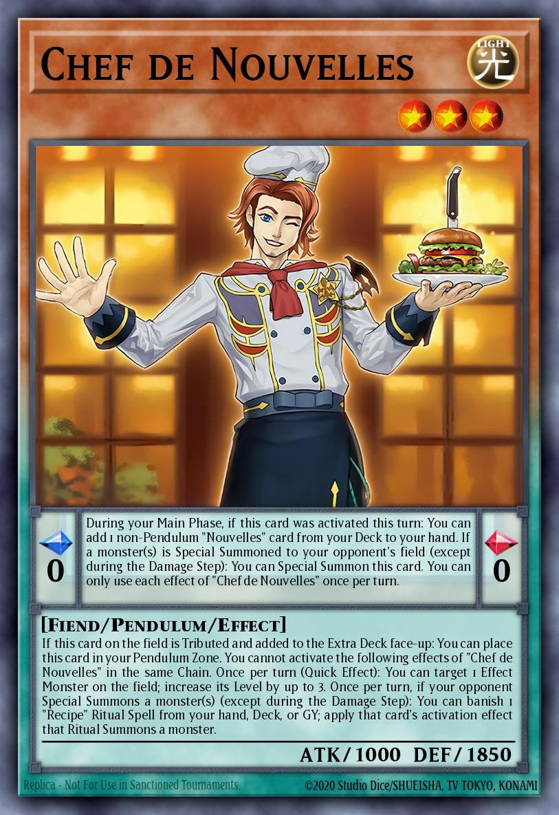 Chef de Nouvelles, Duelist's Advance DUAD-EN023