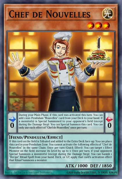 Chef de Nouvelles, Duelist's Advance DUAD-EN023