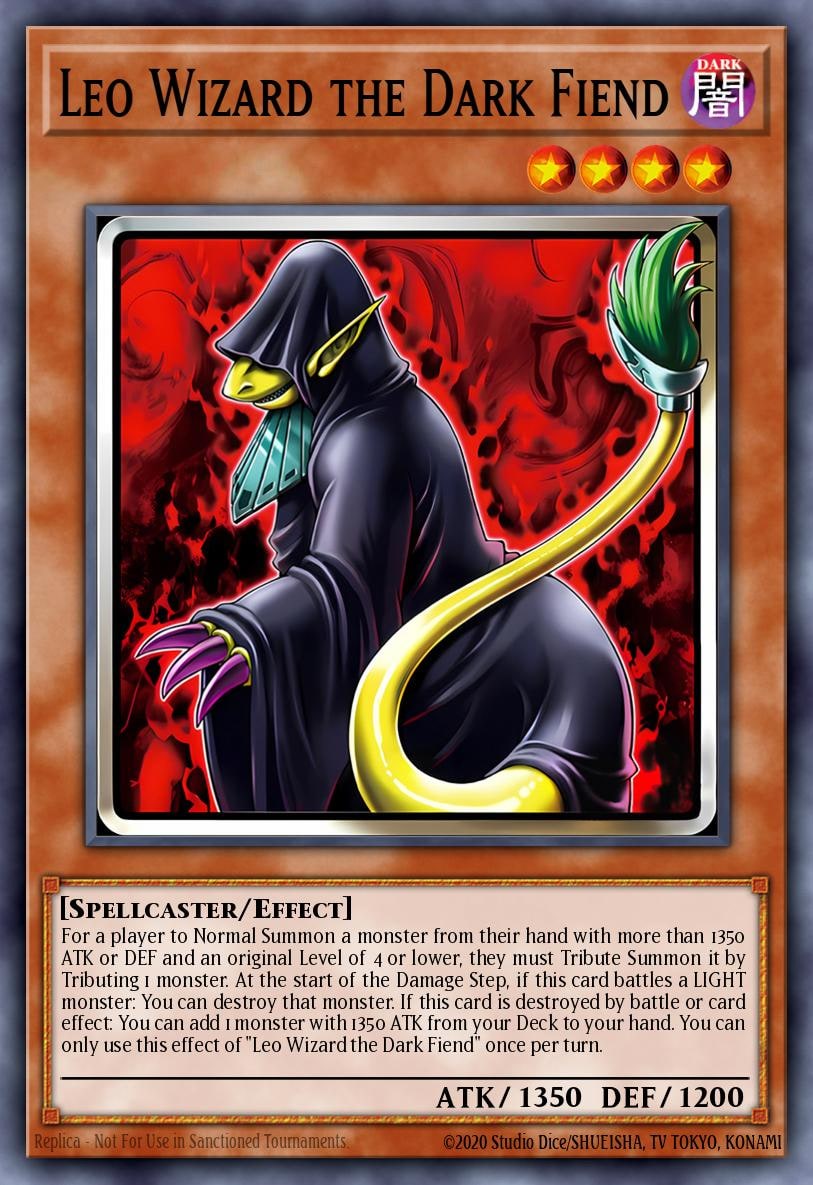 Leo Wizard the Dark Fiend, Duelist's Advance DUAD-EN027