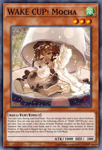 WAKE CUP! Mocha, Duelist's Advance DUAD-EN028