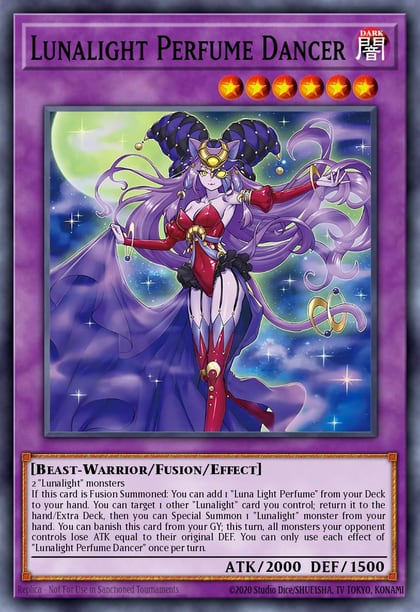 Lunalight Perfume Dancer, Duelist's Advance DUAD-EN031