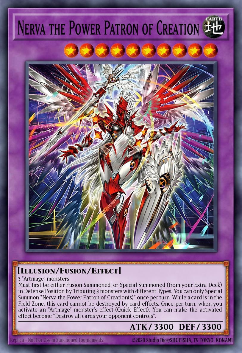 Nerva the Power Patron of Creation, Duelist's Advance DUAD-EN033