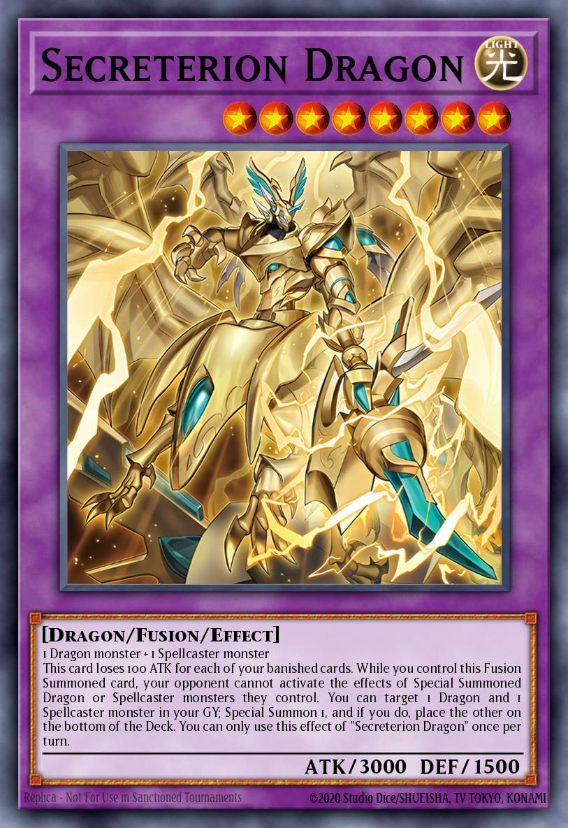 Secreterion Dragon, Duelist's Advance DUAD-EN037