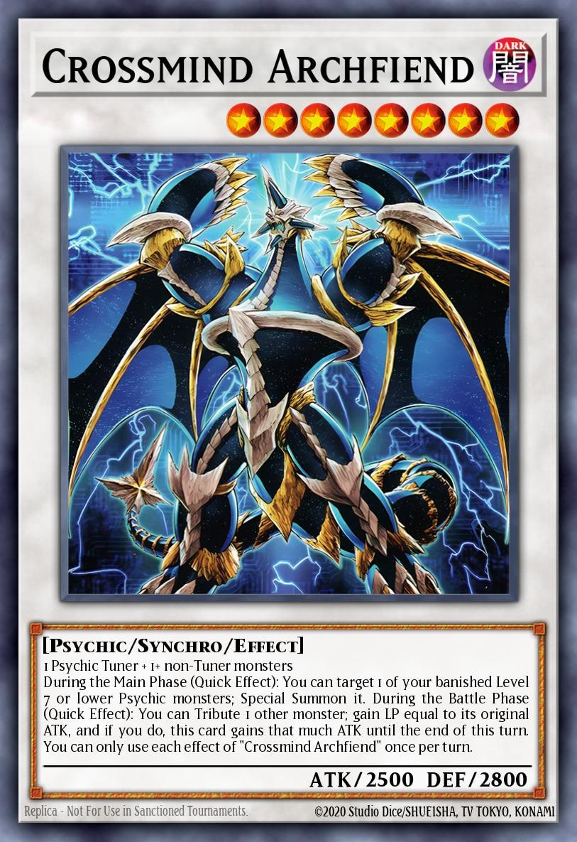 Crossmind Archfiend, Duelist's Advance DUAD-EN039