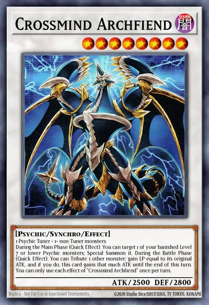 Crossmind Archfiend, Duelist's Advance DUAD-EN039